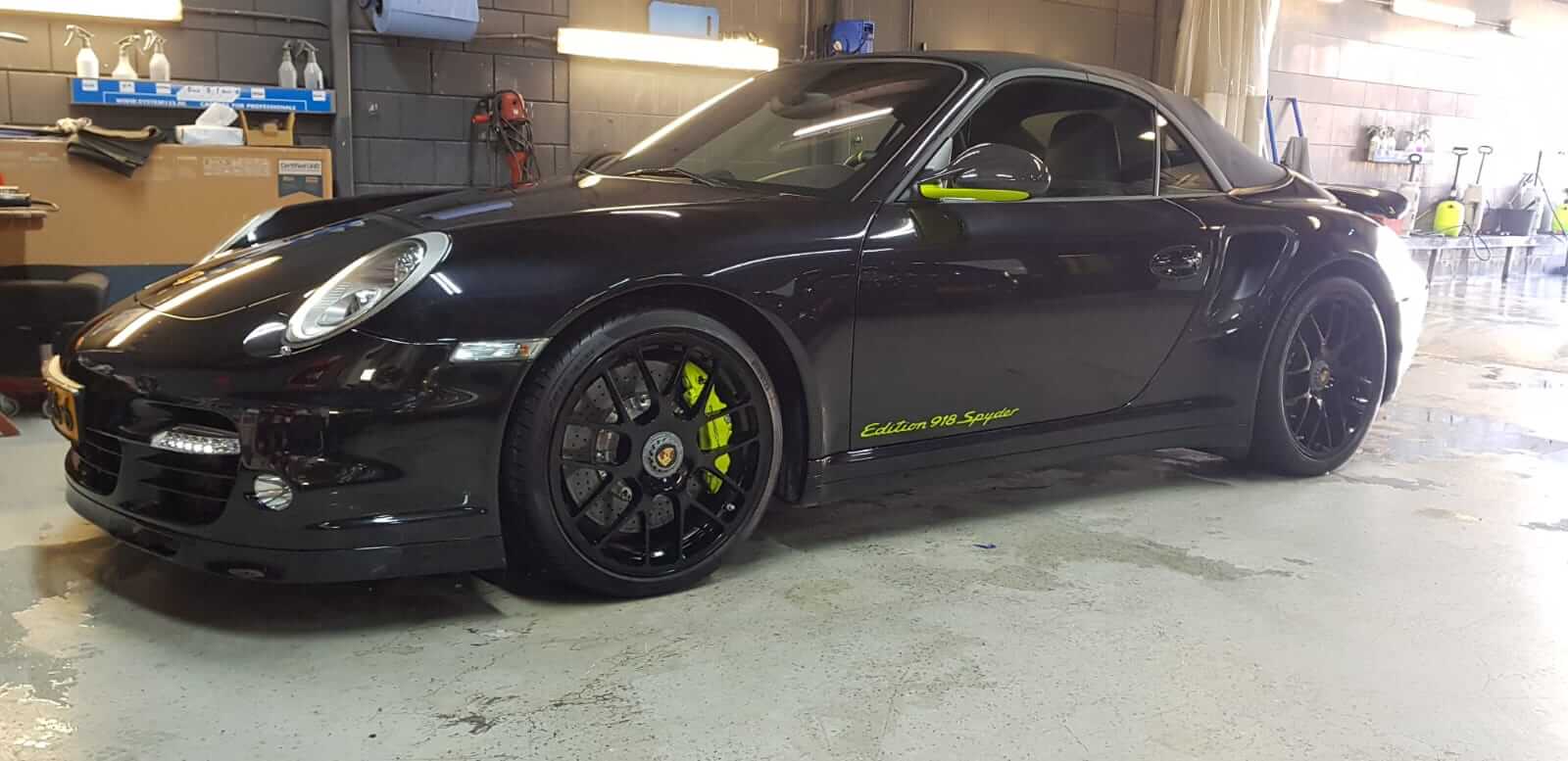 Porsche 911 Cabrio Amstelland Car Cleaning